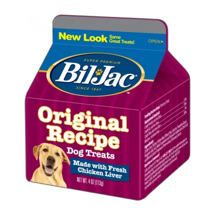 Premio de entrenamiento perro Bil jac liver treats for dogs 113gr