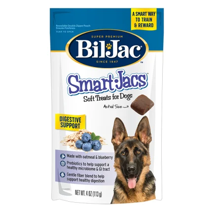 Premio de entrenamiento perro Bil jac smartjacs digestive ssup 113grs