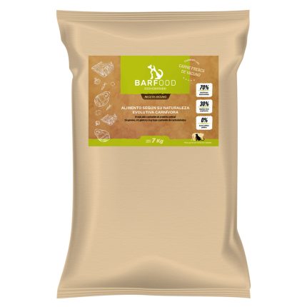 Barfood gato vacuno 7 kg