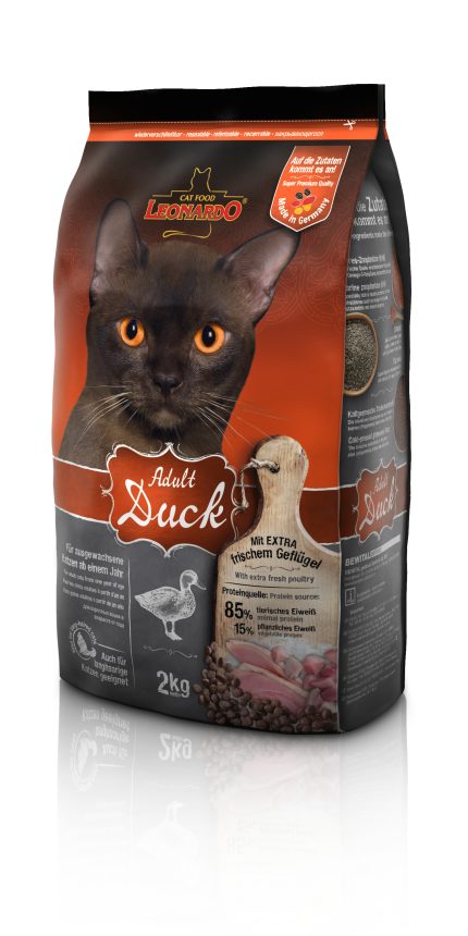 Leonardo adulto sabor pato 2 kg.