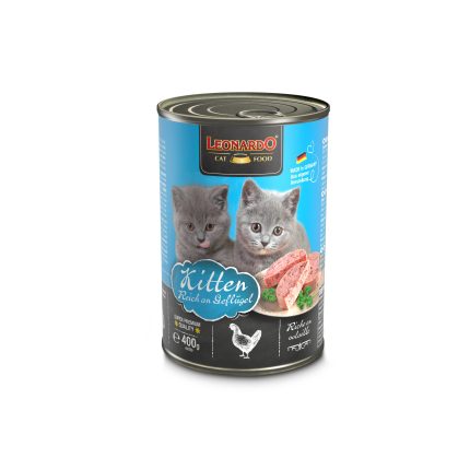 Leonardo quality selection kitten lata 400 gr.