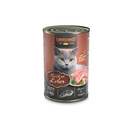 Leonardo quality selection higado lata 400 gr.