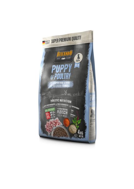 Alimento cachorro libre de granos poultry 4 kg Belcando