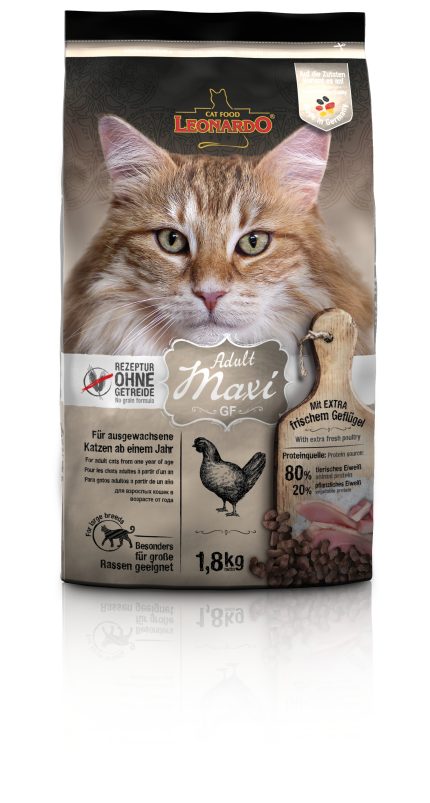 Leonardo adulto libre de granos maxi 1,8 kg.
