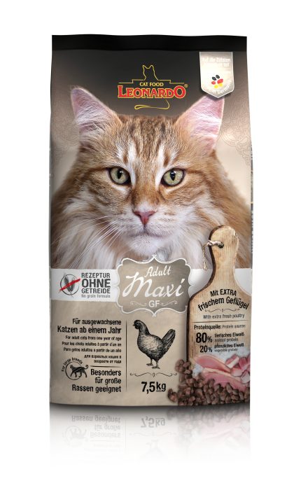 Leonardo adulto libre de granos maxi 7,5 kg.