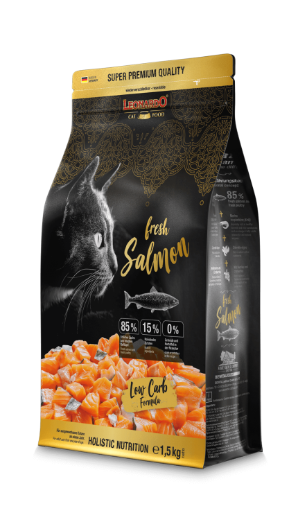 Leonardo fresh meat salmón 1,5 kg (carne fresca sabor Salmón)