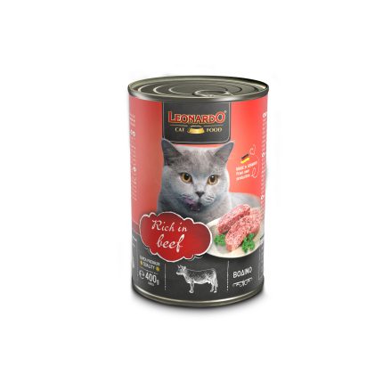 Leonardo quality selection ternera lata 400 gr.