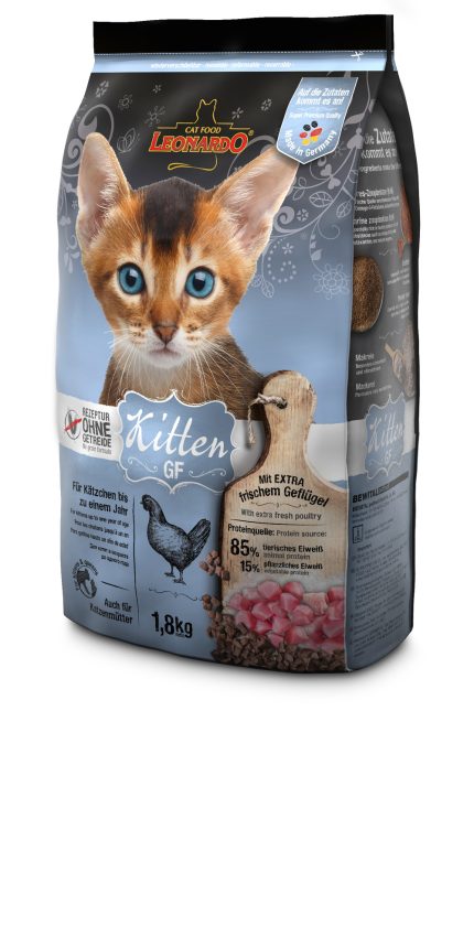 Leonardo kitten (gatito) libre de granos 1,8 kg.