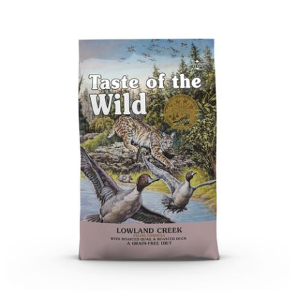 Alimento gato lowland creek 6,6 kg (codorniz y pato asado) Taste of the wild