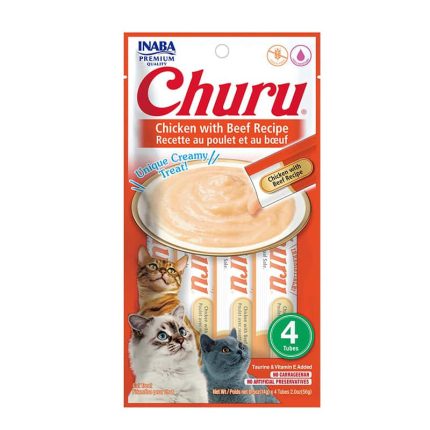 Churu pollo con salmón (paquete 4 tubitos)