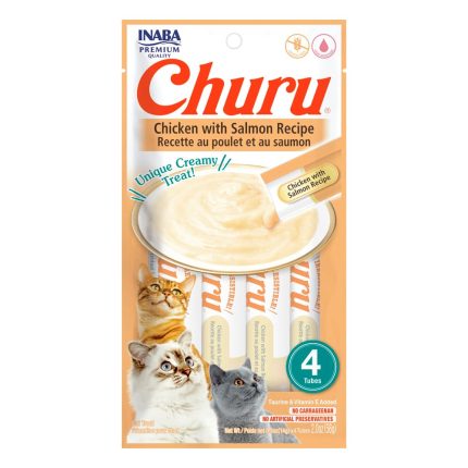 Churu atún con carne (paquete 4 tubitos)