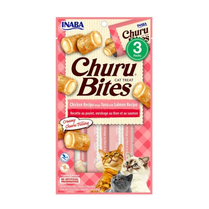 Churu bites wraps atún con salmón