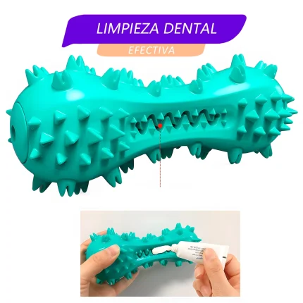 Juguete limpiador de dientes para perros