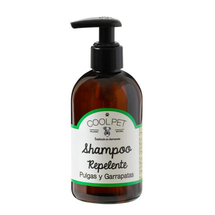 Shampoo pulgas y garrapatas (teatree) Coolpet