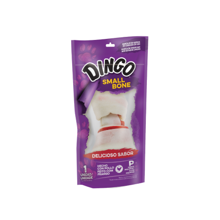 Snack hueso pequeño Dingo small bone 35 gr, 1 unidad