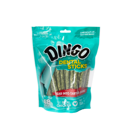Snack dental Dingo sticks 48 unidades