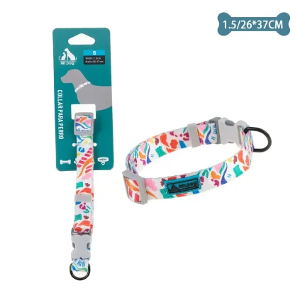 Collar para mascota 1.5 cm x 26-37 cm talla S