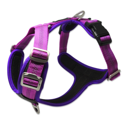 Arnés Antitirón talla M morado/rosado Supermutt