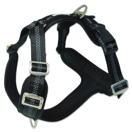 Arnés Antitirón talla XL negro Supermutt