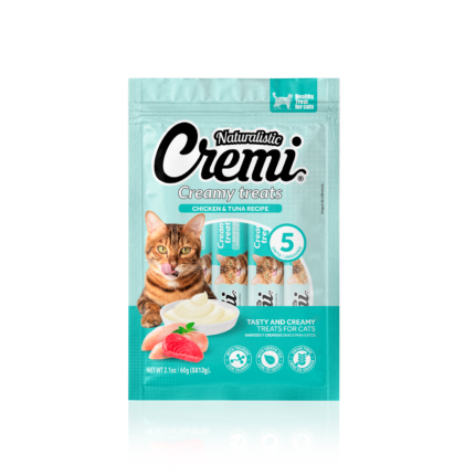 Cremi receta Pollo & Atún, 5 sobres Naturalistic